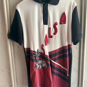 Dolce & Gabbana Salsa Embellished Polo